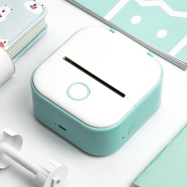 Bärbar termisk minietikettskrivare - Bluetooth-kompatibel